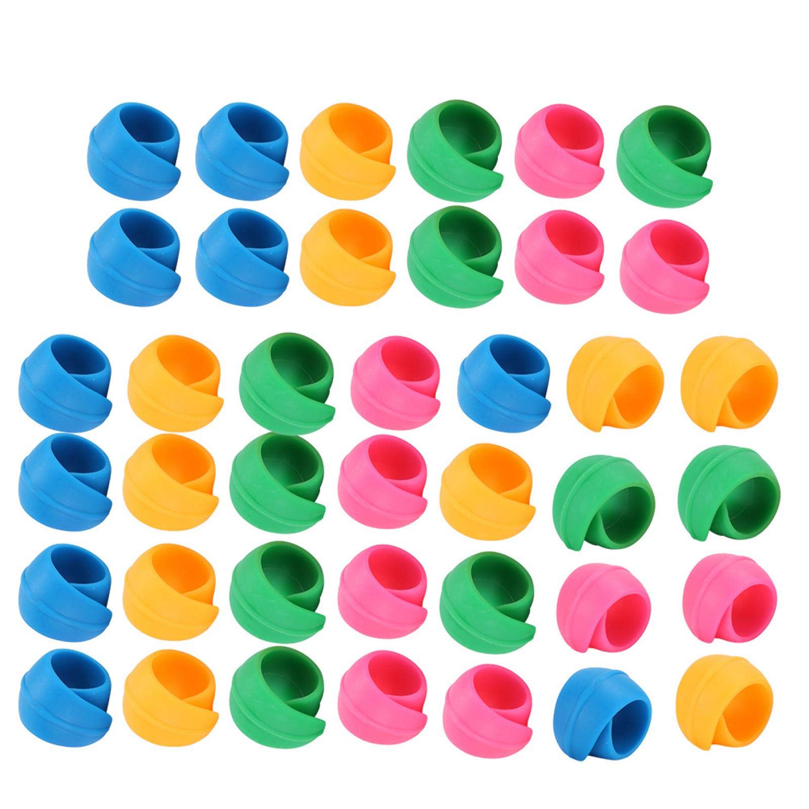 40Pcs Spool Huggers Clip 40Pcs Spool Clips Thread Spools Saver Sewing Spool Savers Prevent Thread Unwinding Tails Accessories Thread Holder Organizer