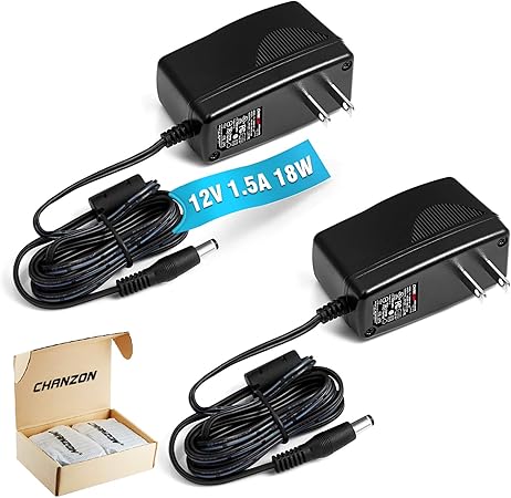 Ul Listed Chanzon 12v 1 5a 18w Ac Dc Switching Power Supply Adapter Input 100 240v