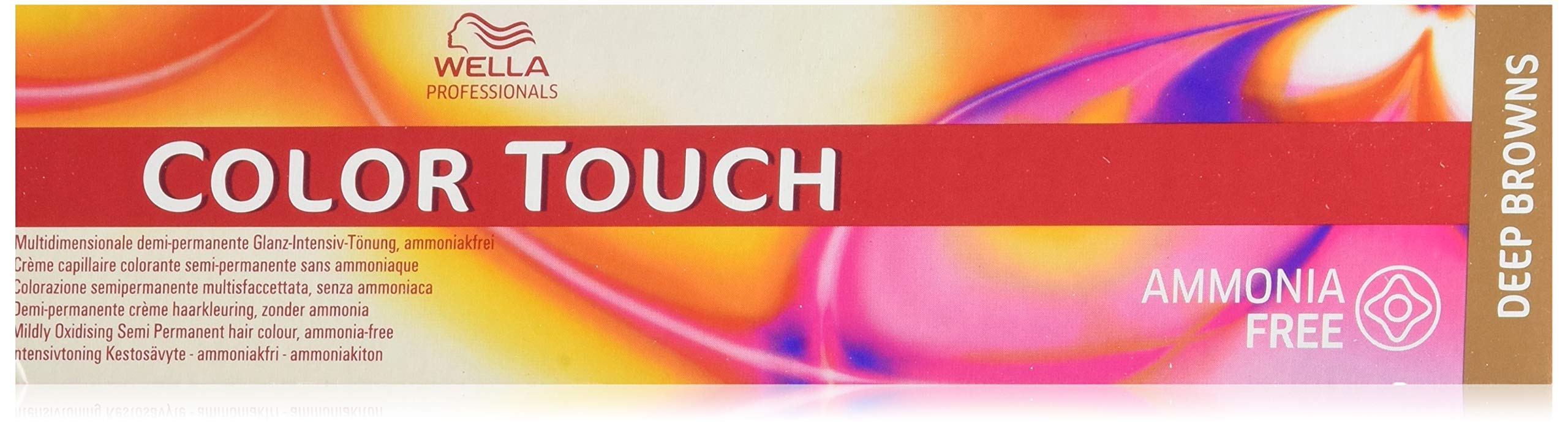 Wella Colour Touch Demi-Permanent Hair Colour, No. 4/77 Medium Brown Intensive, 0.13601 kg, 8005610537245