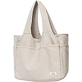 KYALOU Utility Large Tote Bag, Women Casual Shoulder Bags for Work Gym Beach Travel Shopping Grocery College | Utility, Casual, for Work, Gym, Beach, Travel
