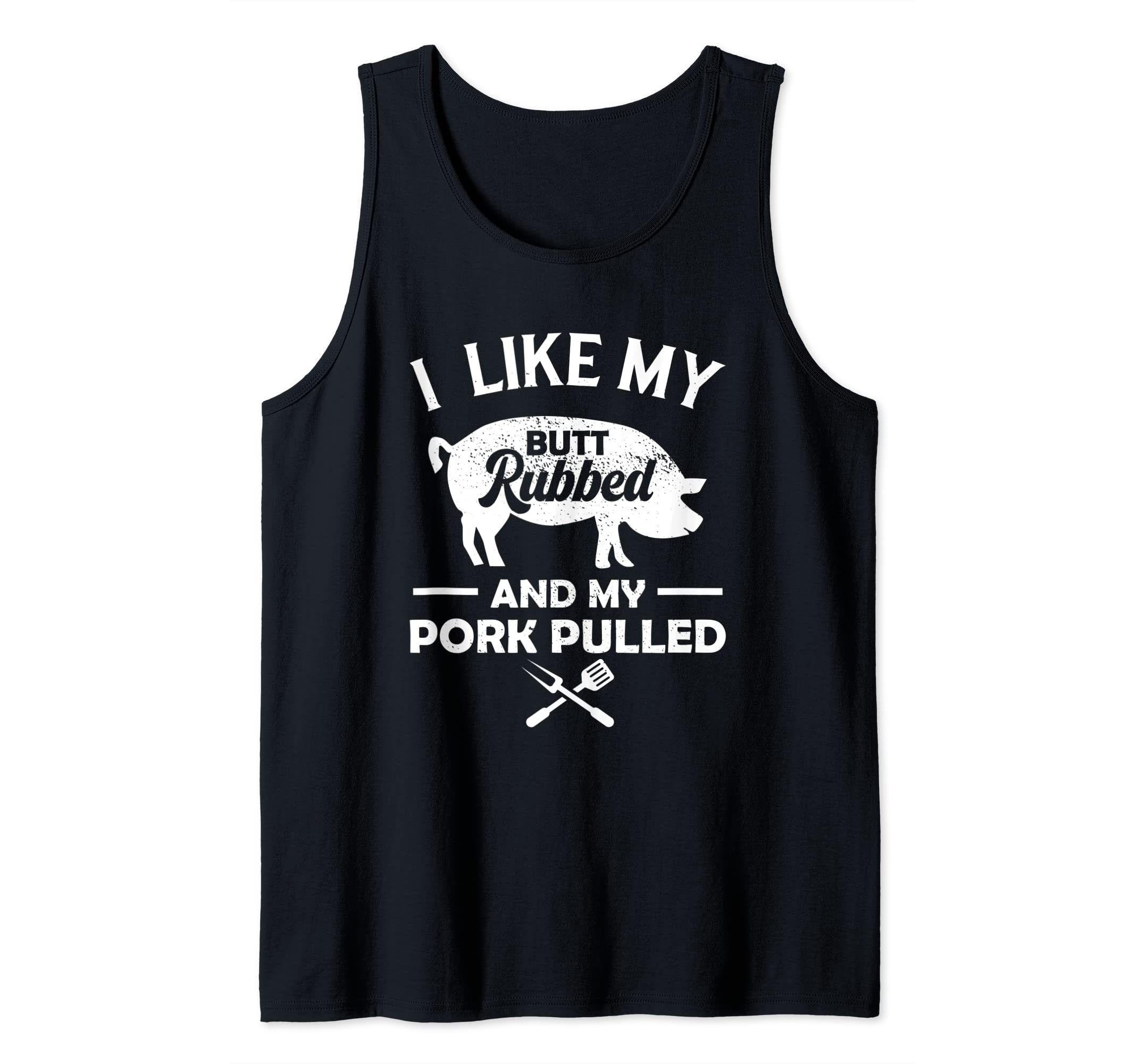 Funny BBQ Design! For Fans of Smoking, Grilling and Barbecue Tank Top