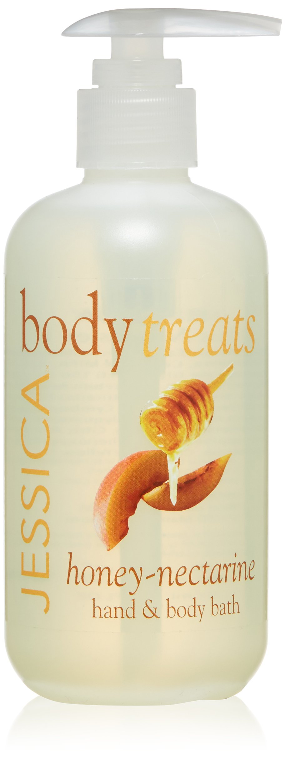 JESSICA Body Treats Hand and Body Bath, Honey Nectarine, 251 ml — image 1