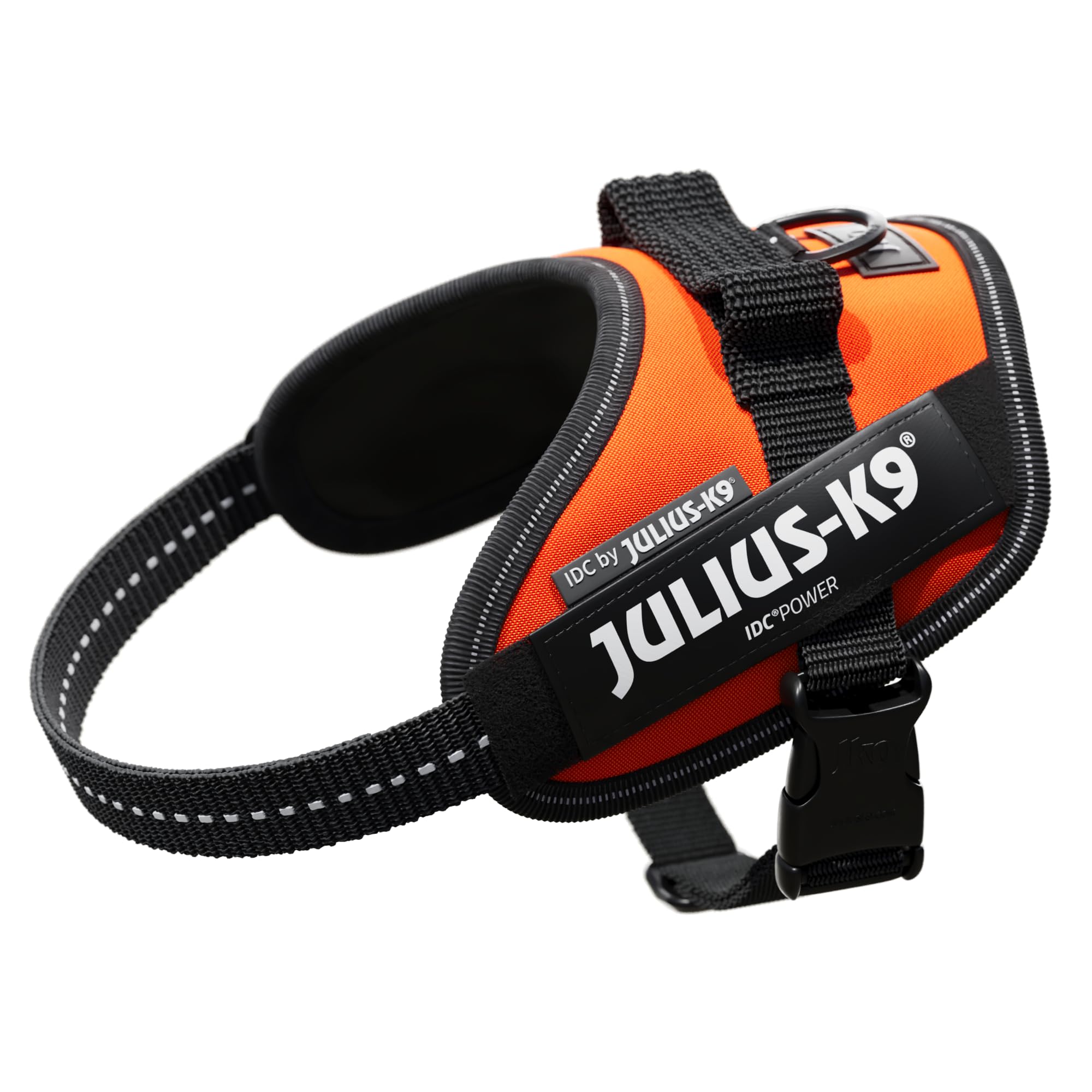 Julius-K9, 16IDC-FOR-MM, IDC Powerharness, dog harness, Size: XS/Mini-Mini, UV Orange