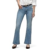 Hudson Womens Nico Mid-Rise Bootcut Barefoot Jean