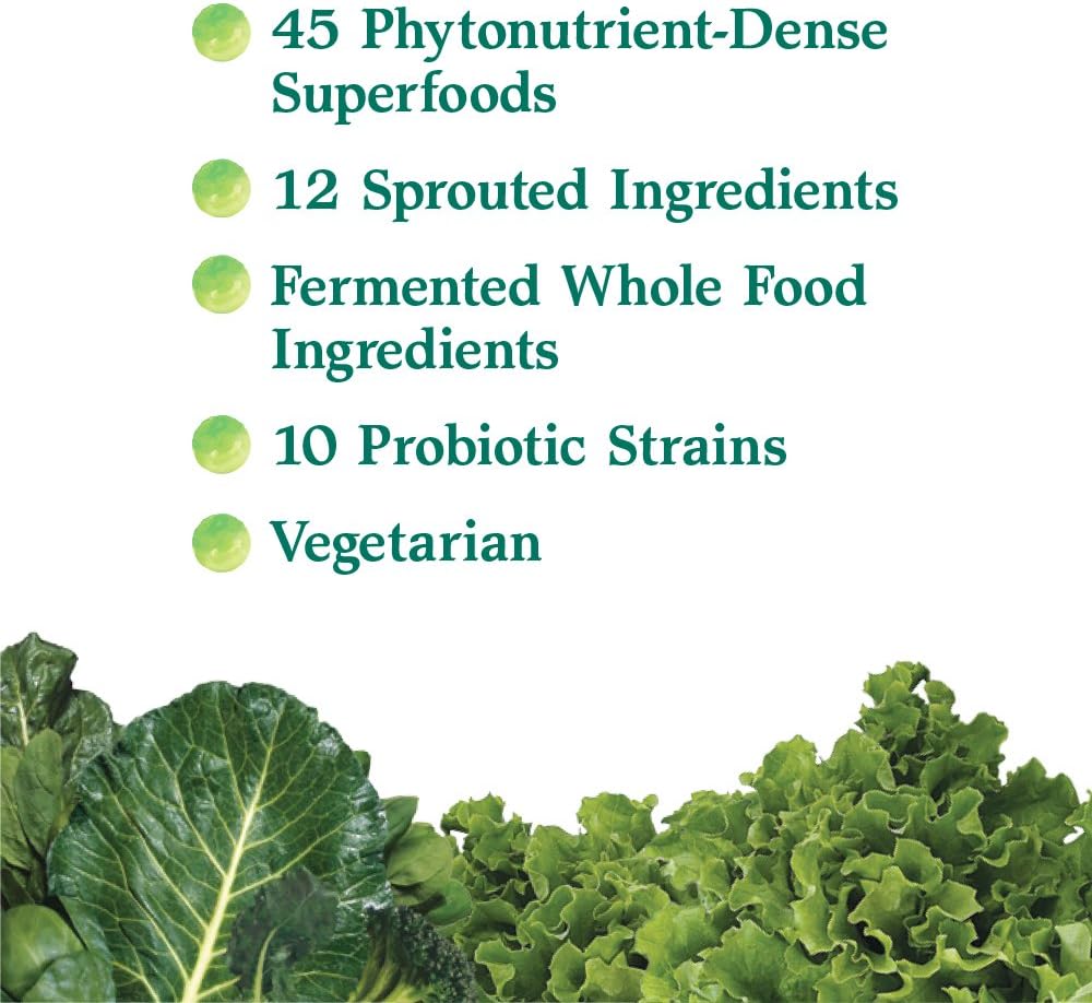 Garden of Life Whole Food Vegetable Supplement - Perfect Food Green Superfood Dietary Powder, 600g: Health & Personal Care