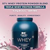 Kinetica Whey Protein Powder Strawberry 2.27 Kg 76 Servings 23g Protein view 2