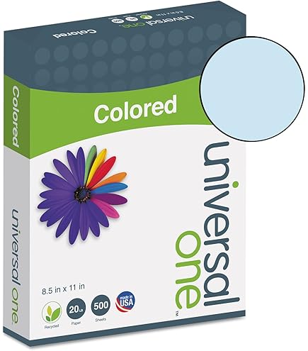 Amazon.com : Universal 11204 Colored Paper, 20lb, 8-1/2 x 11, Pink