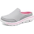 C CELANDA Slip On Mules & Clogs for Womens Mens Light Open Back Shoes Comfort Walking Shoes Breathable Slippers Closed Toe Slides
