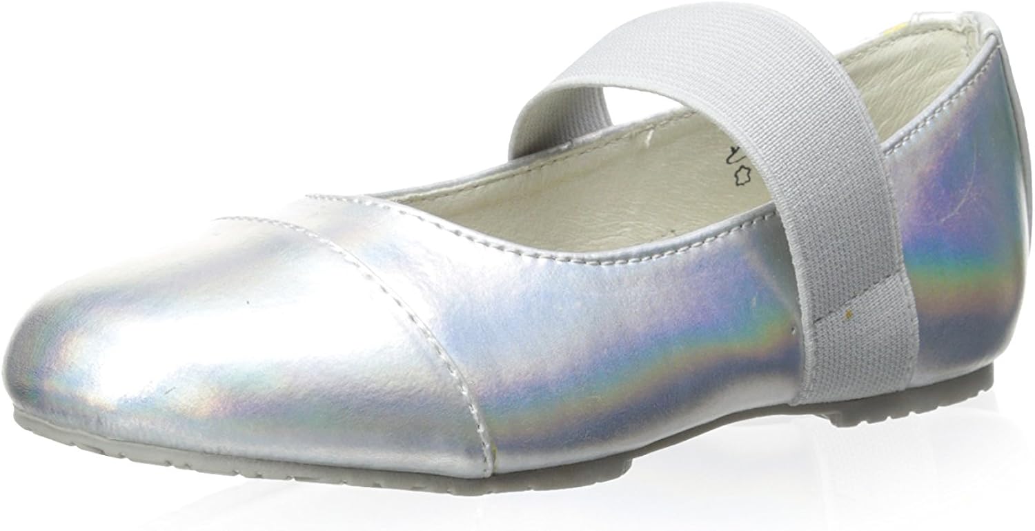 Amazon.com | umi Kid's Elaina Mary Jane, Silver, 24 M EU/8 M US Toddler | Mary Jane