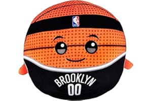 THE SLEEP SQUAD Sleep Squad Brooklyn Nets 12" Basketball Kiri Cloud Plushie - Official NBA Plush