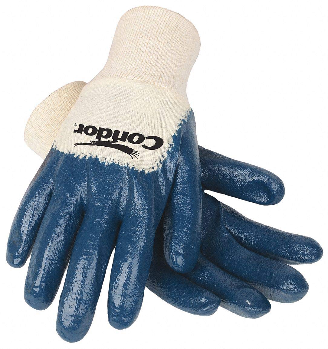 Coated Gloves Blue/White L PR
