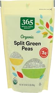 365 by Whole Foods Market, Organic Green Split Peas, 16 Ounce