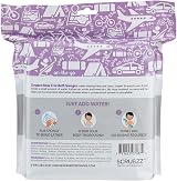 Scrubzz Disposable No Rinse Bathing Wipes Lavender 25 Pack 2-Pack view 7