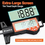 Preciva Tyre Tread Depth Gauge 0-25.4 mm Digital LCD UK Precision Tool view 2