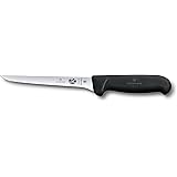 Victorinox Swiss Army 6 Inch Fibrox Pro Boning Knife with Flexible Blade
