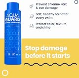 AQUA GUARD Pre-Swim Hair Defense Chlorine Damage Softens Color Safe 16.9 oz view 2