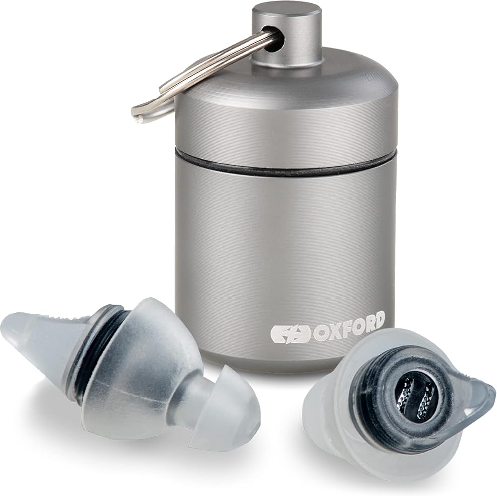Oxford FilterBuds Hypoallergenic Reusable Motorcycle Ear Protection