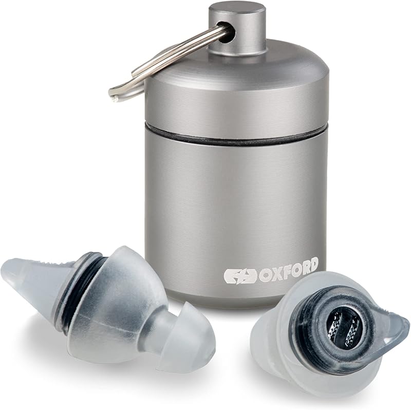Oxford FilterBuds Hypoallergenic Reusable Motorcycle Ear Protection
