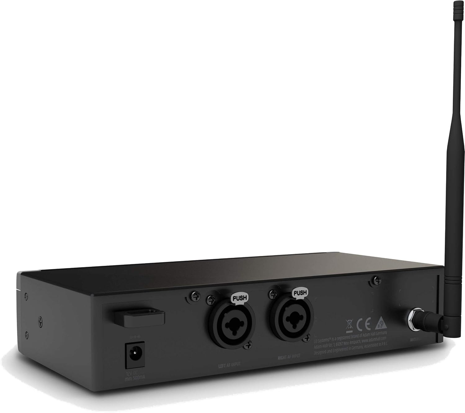 LD Systems U308 IEM HP - In-Ear Monitoring System with Earphones - 863-865 MHz + 823-832 MHz, schwarz - Image 4
