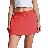AugIris Women's Tennis Golf Skirts High Waisted with Pockets Inner Shorts for Athletic Skorts Sports Running