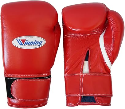 Amazon Winning ウイニング ボクシンググローブ 10オンス マジックテープ式 ボクシング ウイニング Boxing Winning Red Winning グローブ