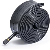 26x1.75/1.95/2.0/2.10/2.125 Bike Tube AV32mm Schrader Valve (Single) | 26" Bike Tube, Reliable 26 x 1.75-2.125 Bike Inner Tube for City/Road/Cruiser/Mountain Cycling Scenarios