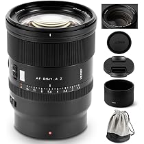 VILTROX 85mm F1.4 Pro Z Full Frame Lens for Nikon Z, Auto Focus