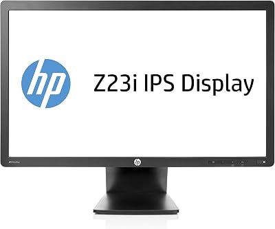 HP Z23i 23 Inch IPS FHD Monitor with Adjustable Stand DP VGA DVI USB Hub