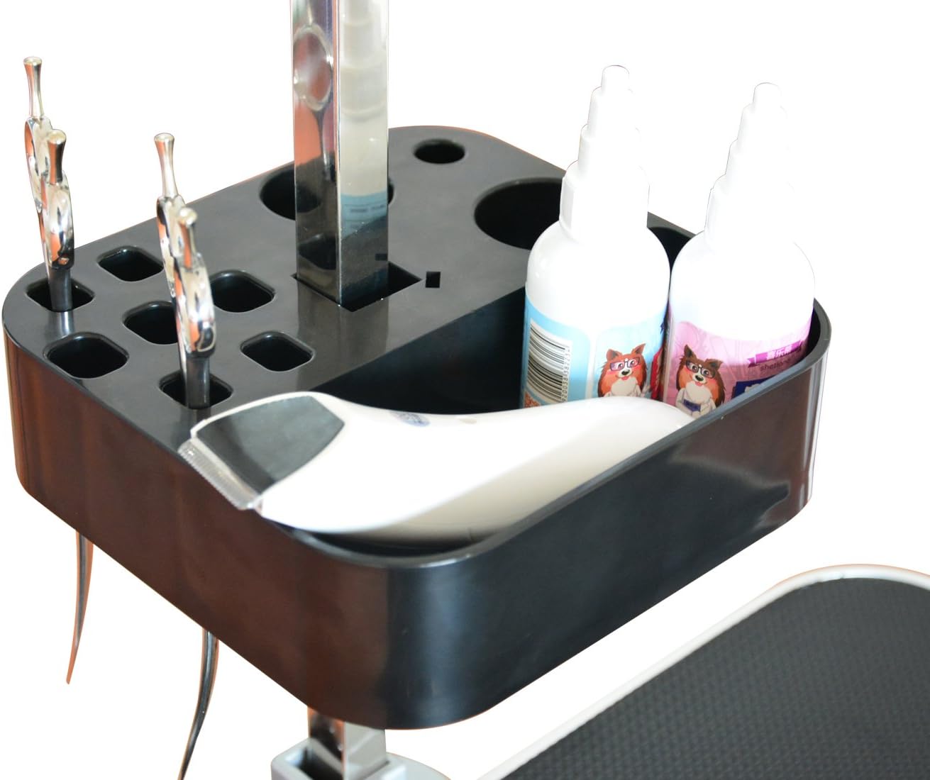 Gravitis Dog Grooming Tool Organiser Caddy - Rack Only - For use with Dog Grooming Table - Image 4