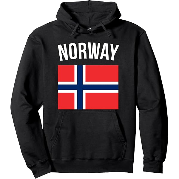 Amazon.com: Norway Flag Hoodie Norwegian Cool Norge Flags Jacket