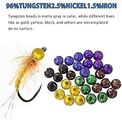 Aventik Mottled Tactical Slotted Tungsten Beads