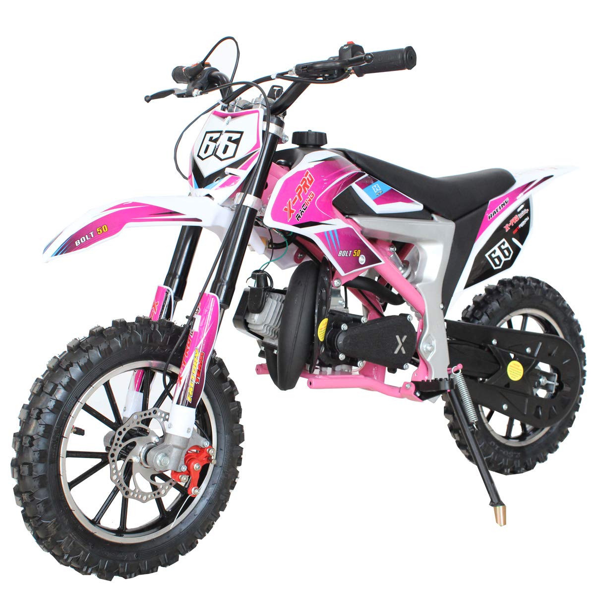 pink kids dirt bike