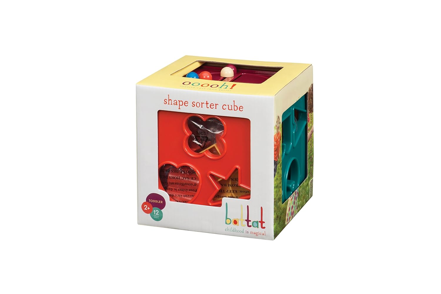 battat shape sorter cube