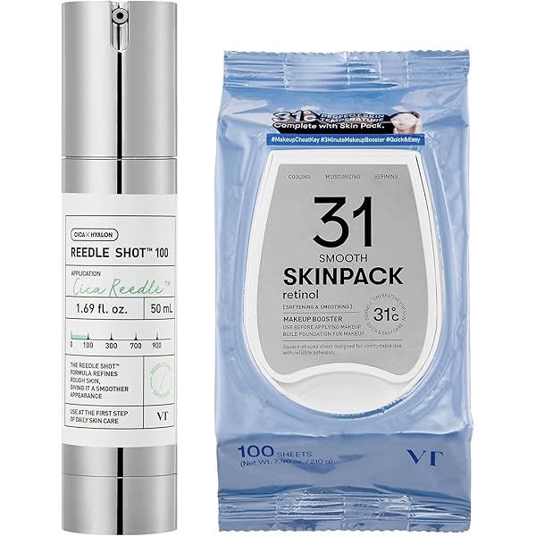 Amazon.com : VT COSMETICS Bundle CICA Reedle Shot 100