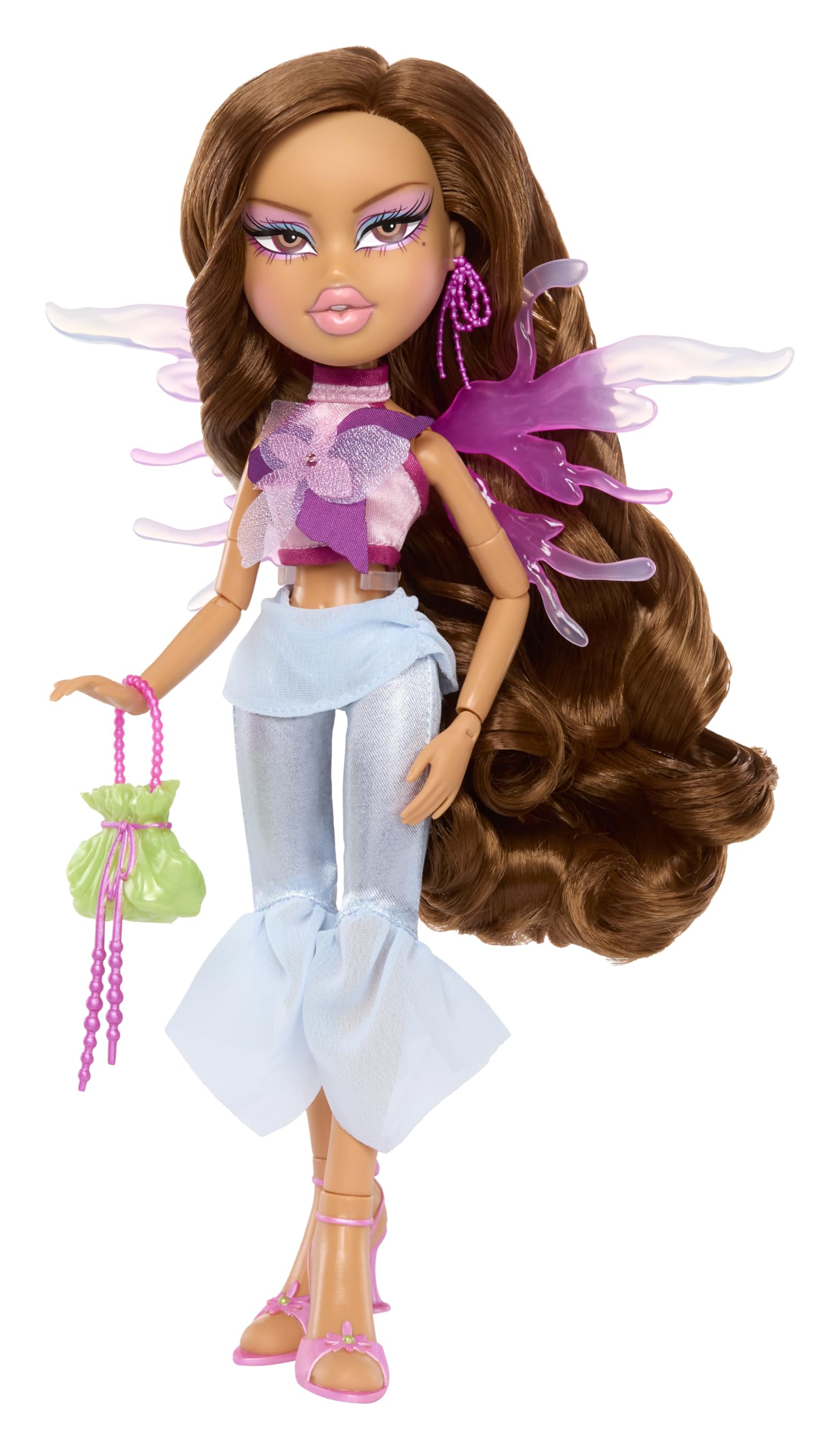 Bratz Fashion Pixiez Yasmin Collectible Fantasy Doll with Real Fashions and Accessories