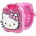 Accutime Hello Kitty Educational Learning Watch for Girls - Interactive Games, Multifunctional Digital Display, Pink Strap, Lights & Sounds, Ages 4+