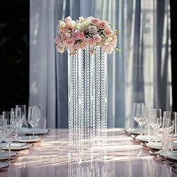 Efavormart 40" Heavy Duty Acrylic Flower Pedestal