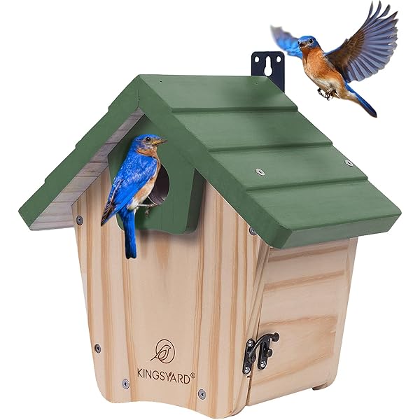 初回限定 ナビアスストアー送料無料 Cedar 15 Hole Round Birdhouse with Copper Roof Amish Made in USA