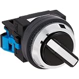 Amazon | IDEC(アイデック) セレクタスイッチ TWNシリーズ φ30 矢形ハンドル 45°-3ノッチ ASN322N | 産業 ...