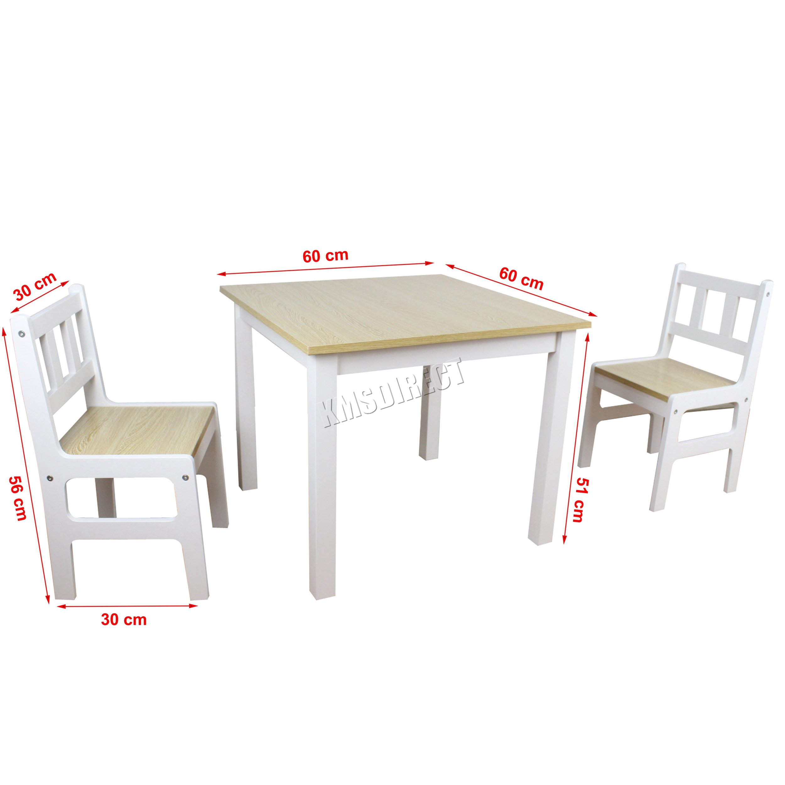 Foxhunter Children S Table Chair Set 2 Chairs Included Kids Dining Table And Chair Child Bedroom Furniture Set Painting Drawring Wooden Table Toddler Study Area Kts01 Buy