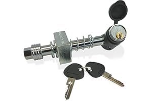 Let's Go Aero (SHP2040) Keyless Press-on Locking Silent Hitch Pin for 2in Hitches