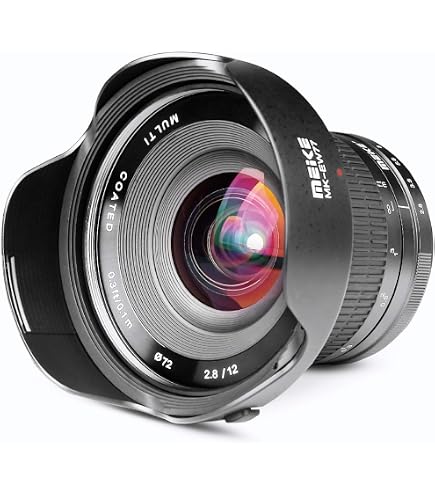 Amazon.com: Meike 12mm f2.8 Ultra Wide Angle Fixed Lens with