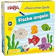 HABA Magnetic Fishing Game - Here Fishy Fishy, My Very First Games Learning Toys & Preschool Toys for Ages 2 and Up, German Box