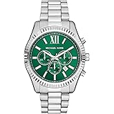 Michael Kors Lexington Men's Watch, Stainless Steel Bracelet Watch for Men