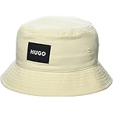 Hugo Womens Square Logo Cotton Bucket Hat