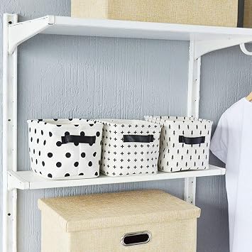 Paniers Pour Etageres Organisateur De Rangement Pour Le Linge Bebe Ailina Small Rangement Et Organisation Paniers