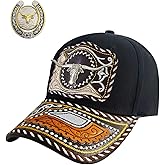TOPACC Western Trucker Hat for Men Women Vintage Cowboy Country Hats Cute Baseball Cap for Western Outfit