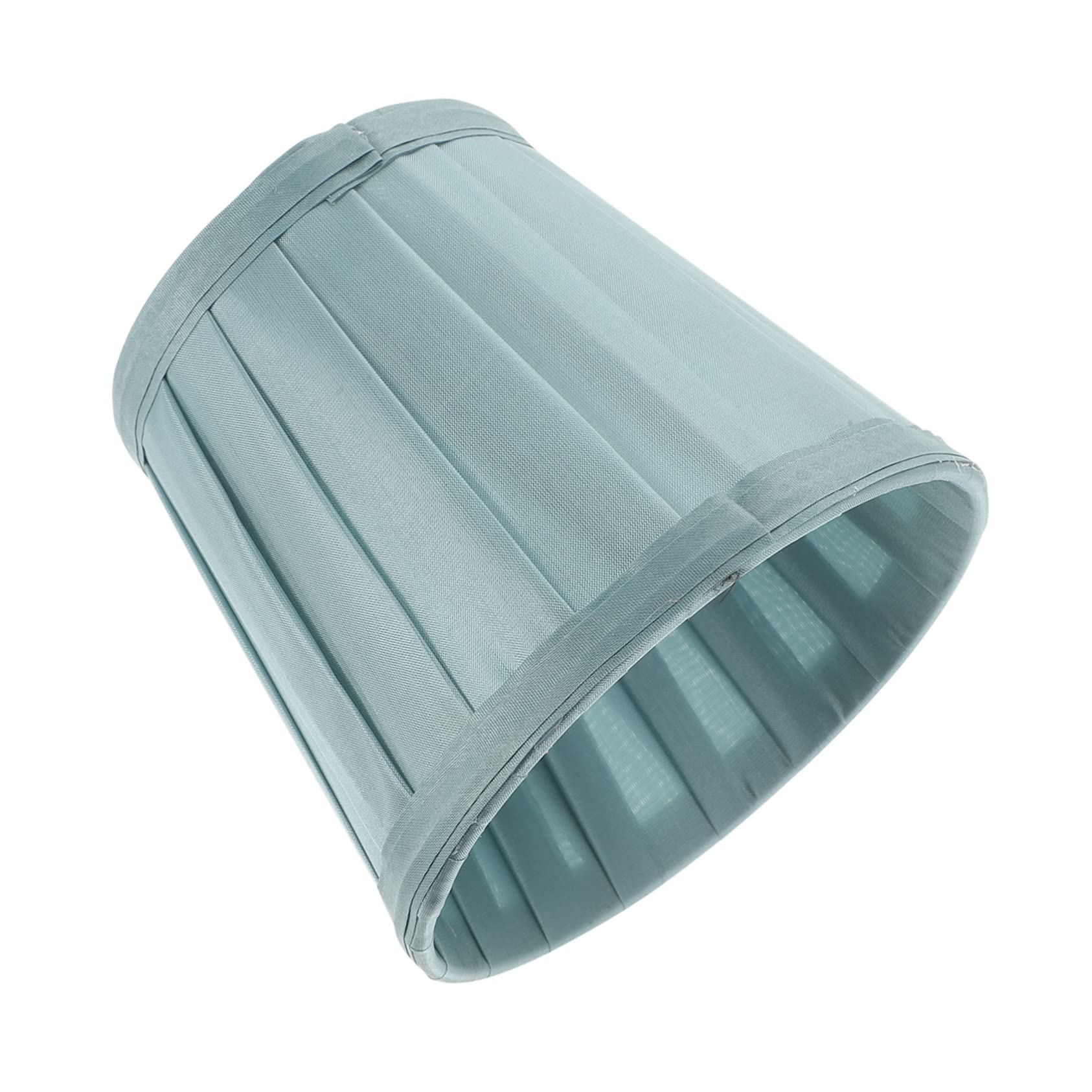 CAXUSD Barrel Lampshade Accessories with Clamping Design Dustproof Fabric Lamp Shade for Ceiling Wall Bedside Lamps Easy Installation for Bedroom Living Room Lighting