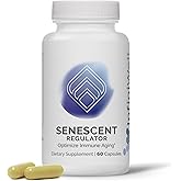InfiniWell Senescent Regulator - Turmeric Curcumin Supplement with Resveratrol & Pterostilbene - Support Metabolic Health & Promote Healthy, Youthful Cellular Function (60 Capsules)
