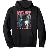 Death Note Pink and Blue Horror Poster Anime Pullover Hoodie